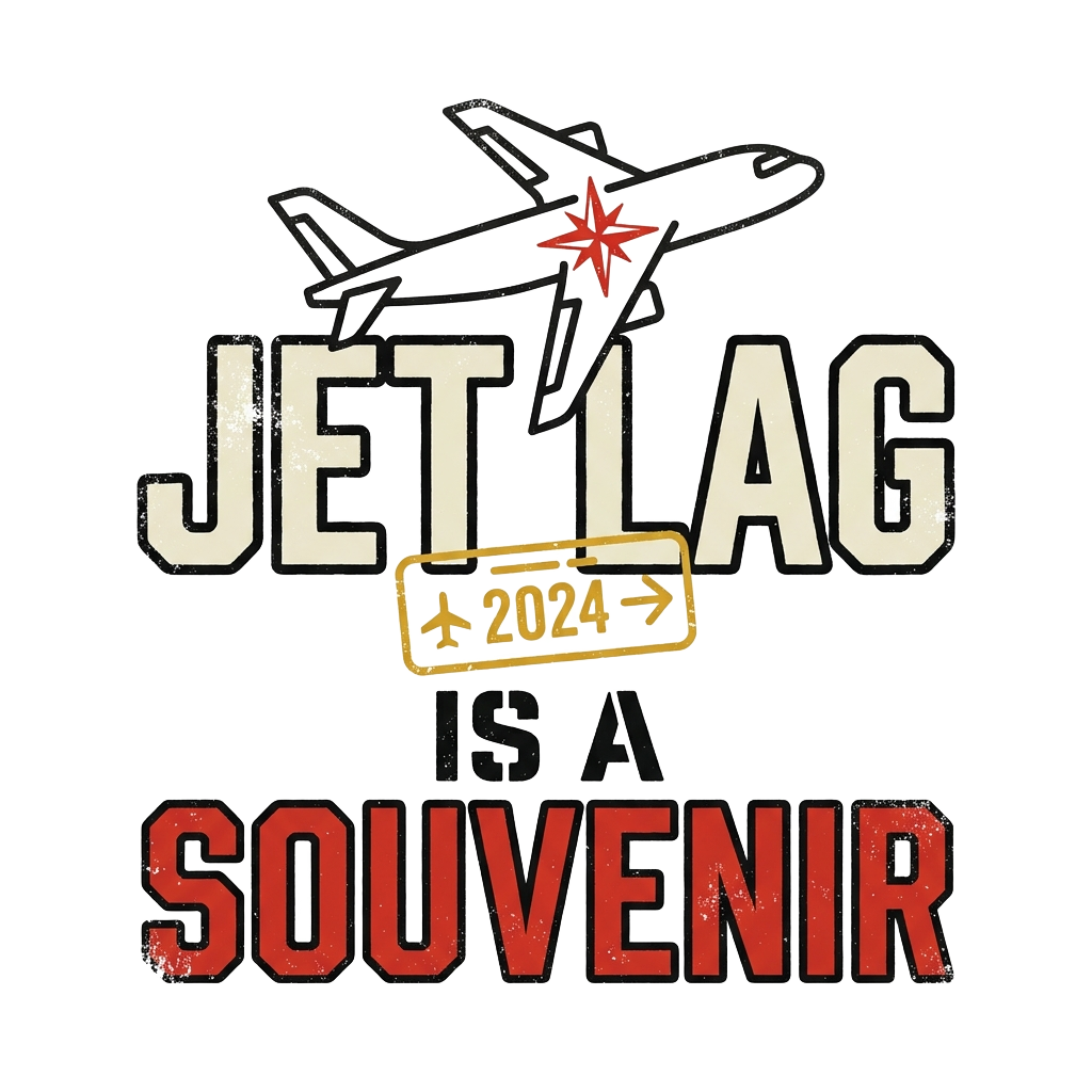 JET LAG IS A SOUVENIR