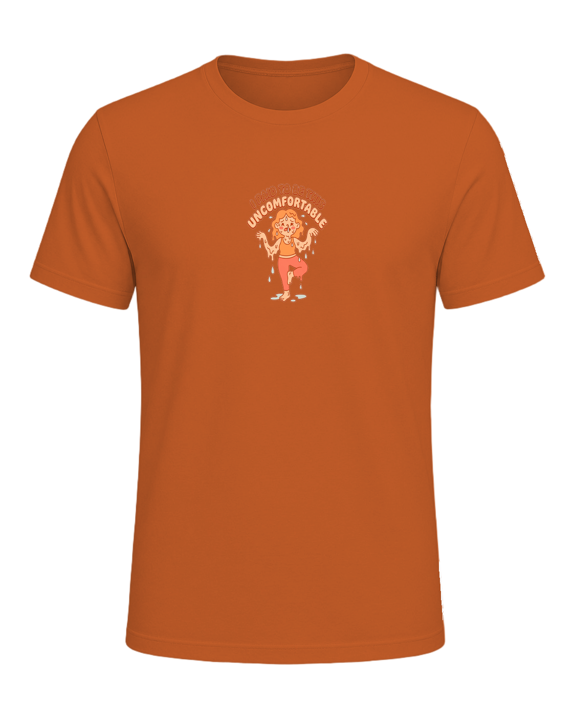 Hot Yoga Humor — Orange