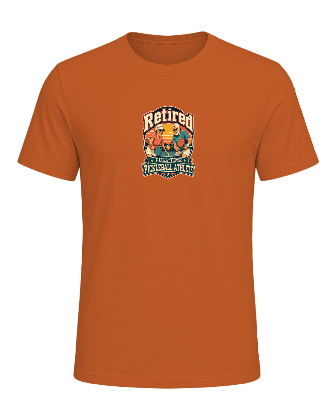 Pickleball Retirement — Orange