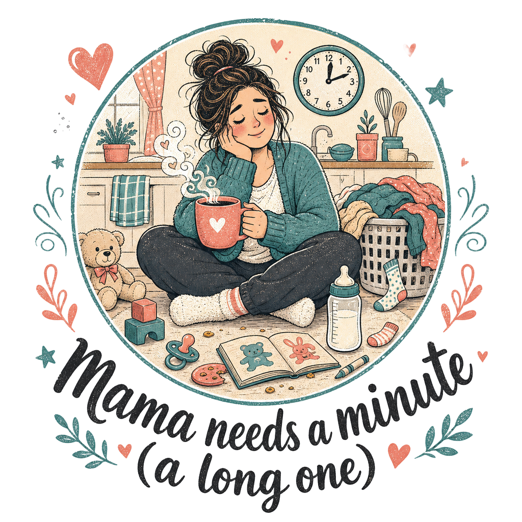 Mama needs a minute (a long one)
