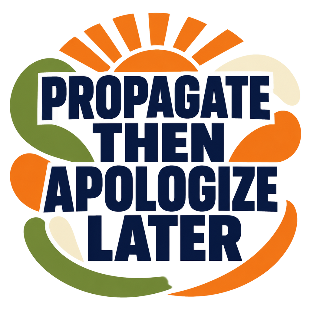 PROPAGATE THEN APOLOGIZE LATER