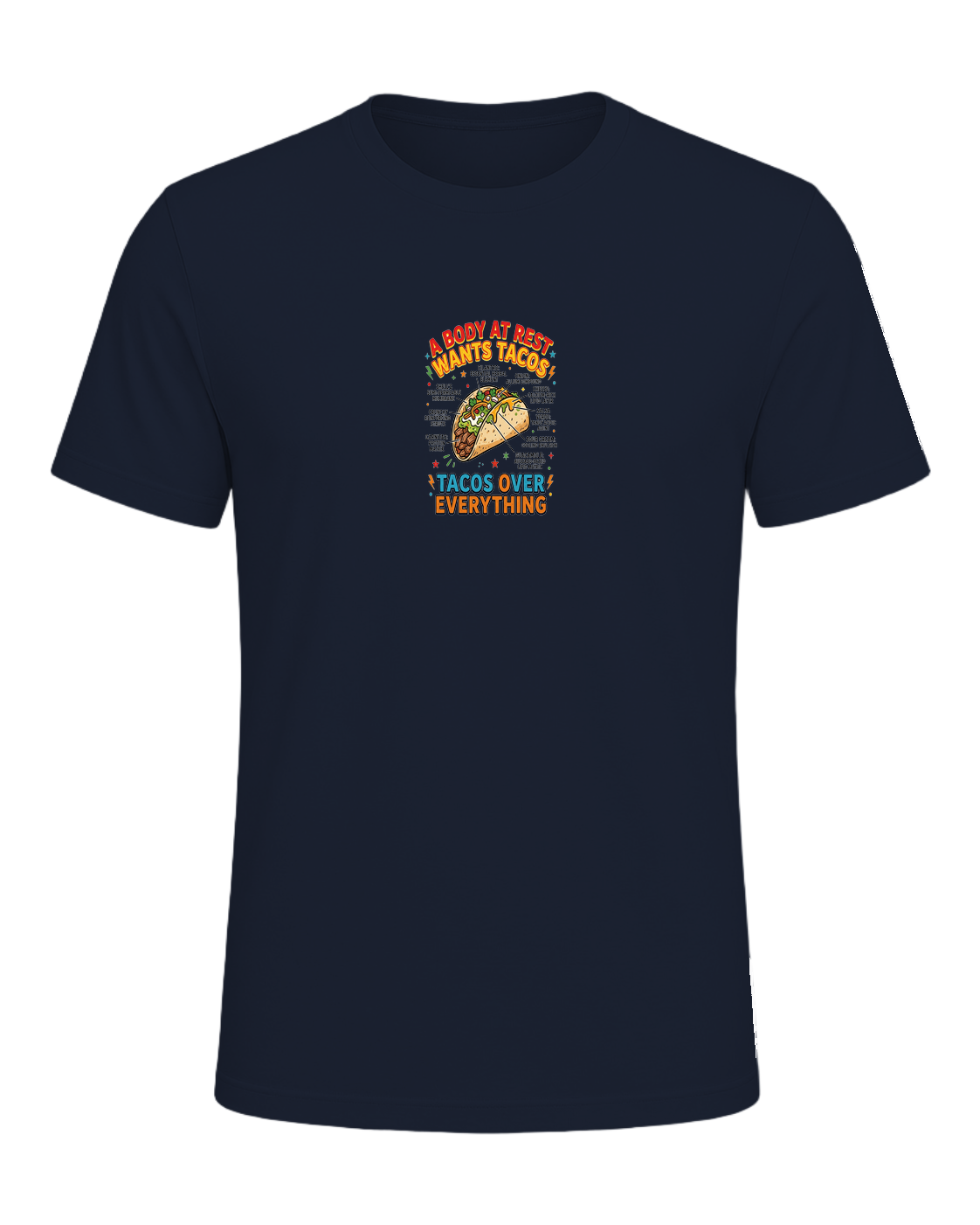 Tacos Over Everything — Navy