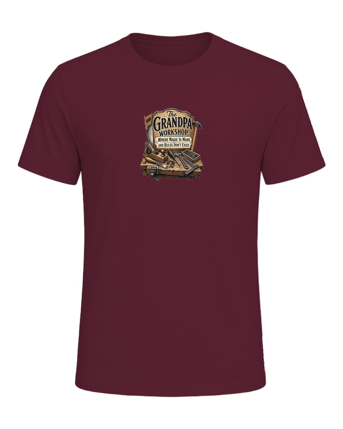 Grandpa Workshop — Maroon