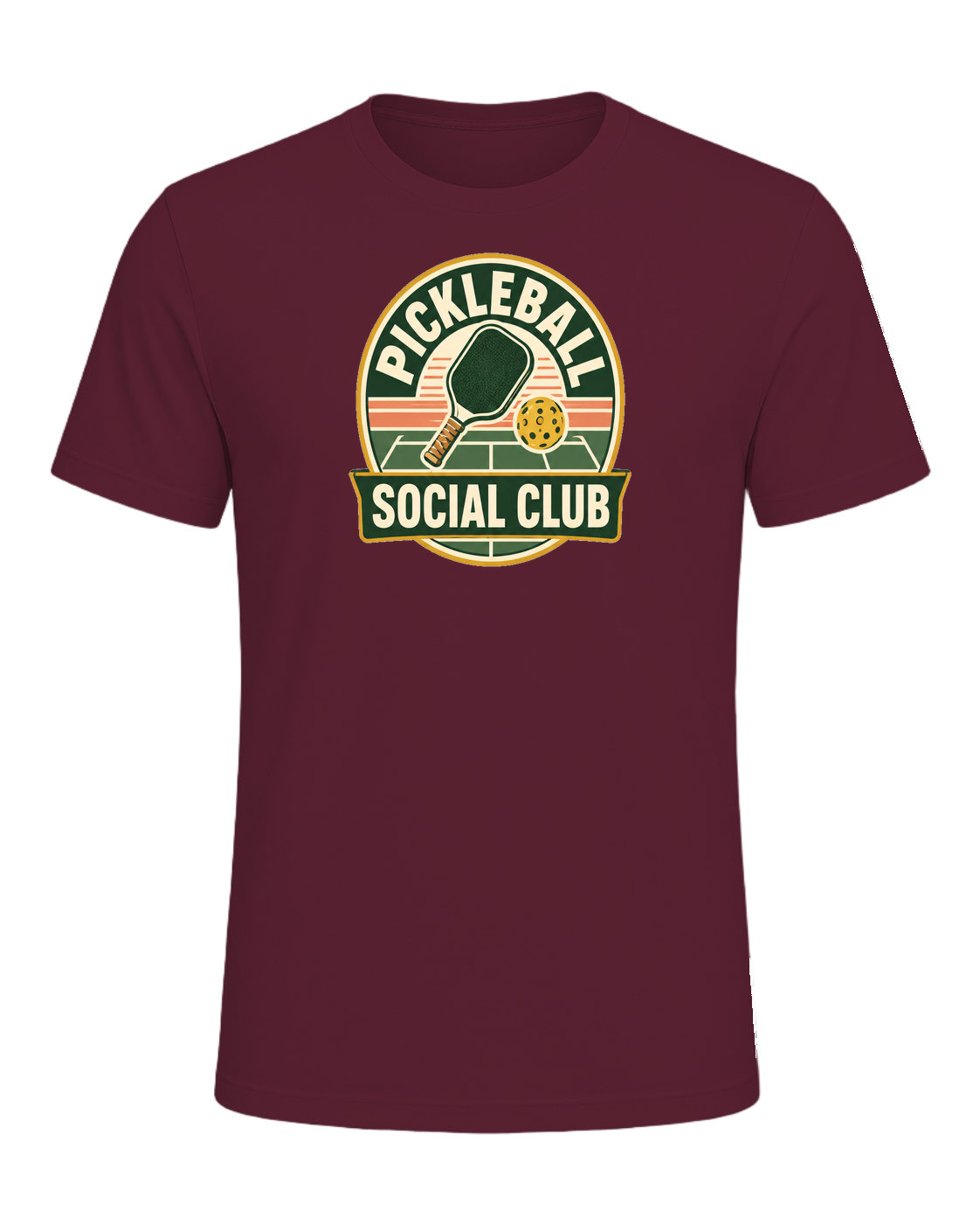 PICKLEBALL SOCIAL CLUB — Maroon