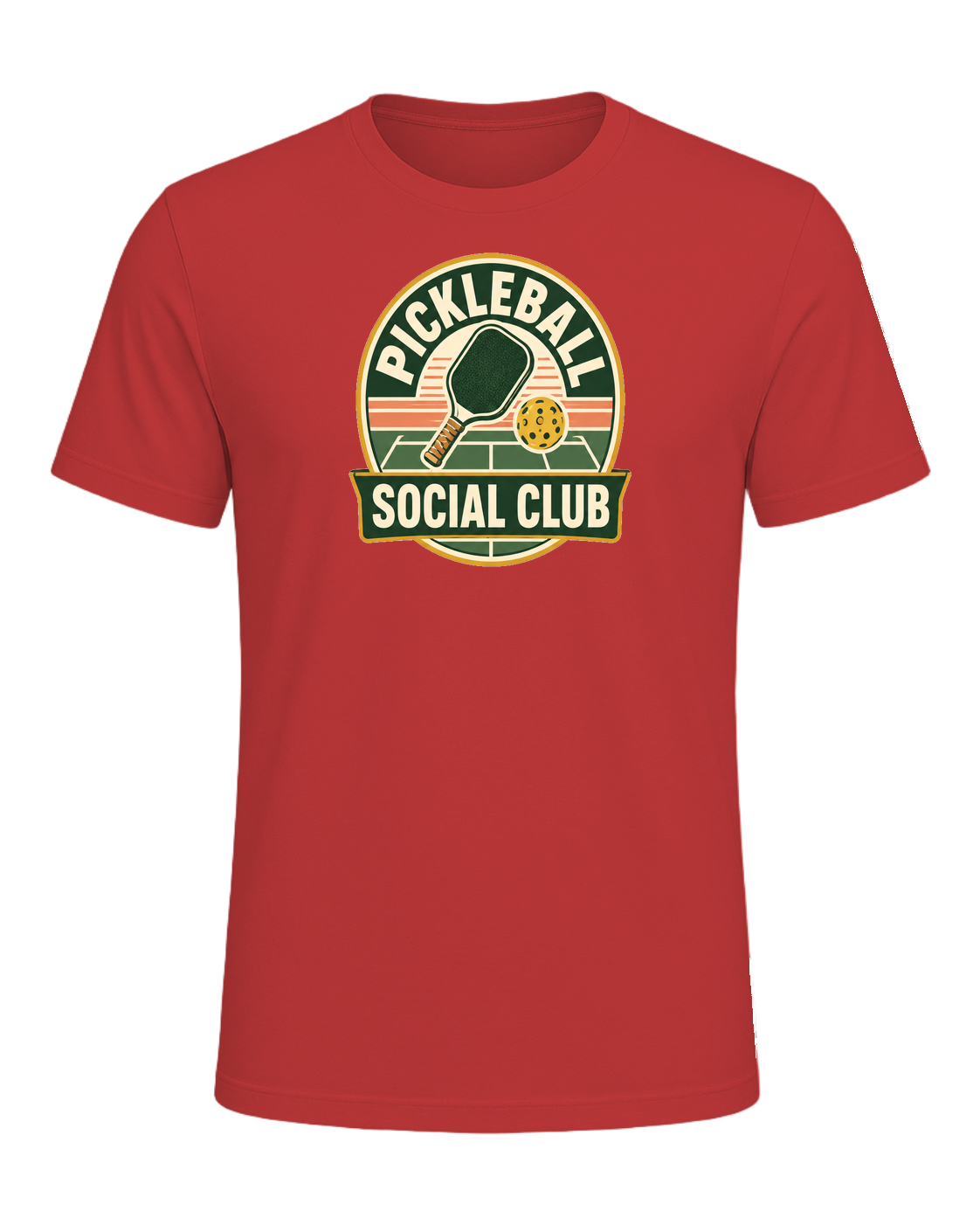 PICKLEBALL SOCIAL CLUB — Red