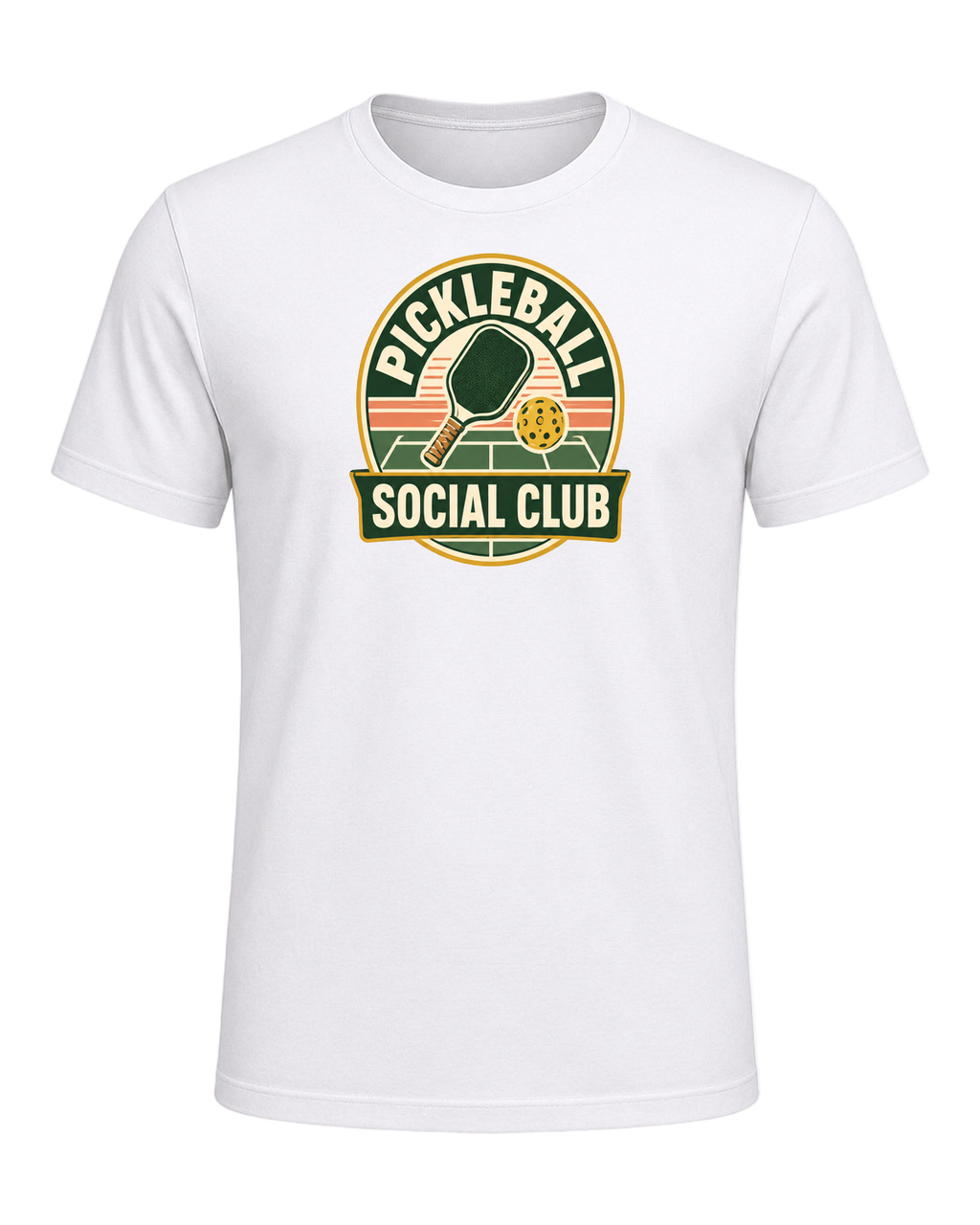 PICKLEBALL SOCIAL CLUB — White