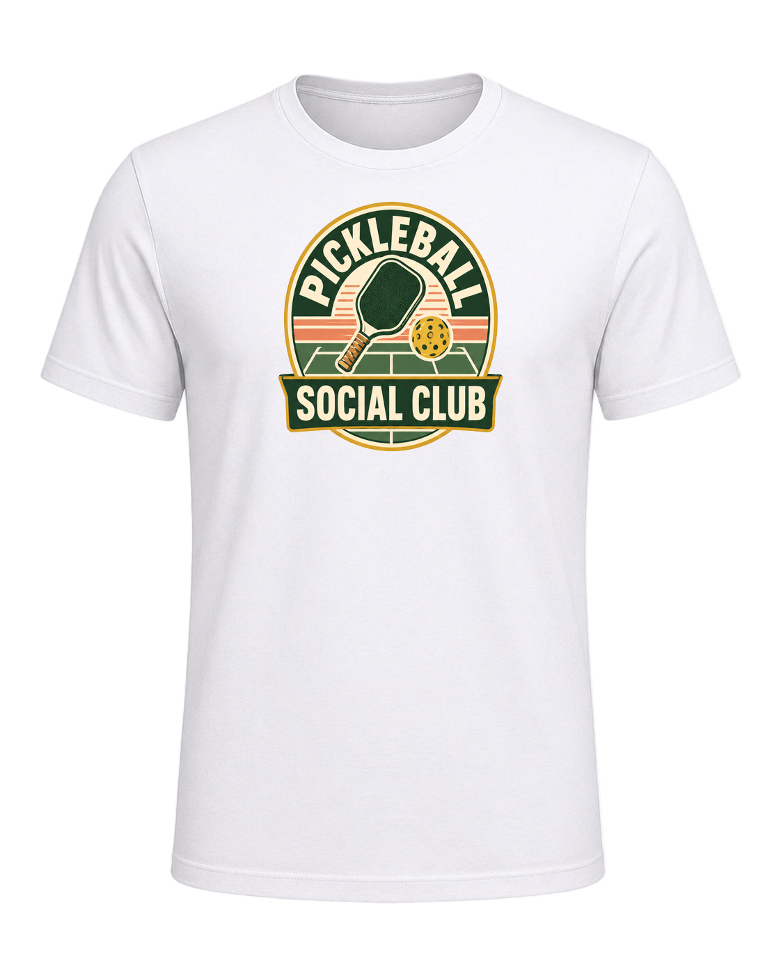 PICKLEBALL SOCIAL CLUB — White