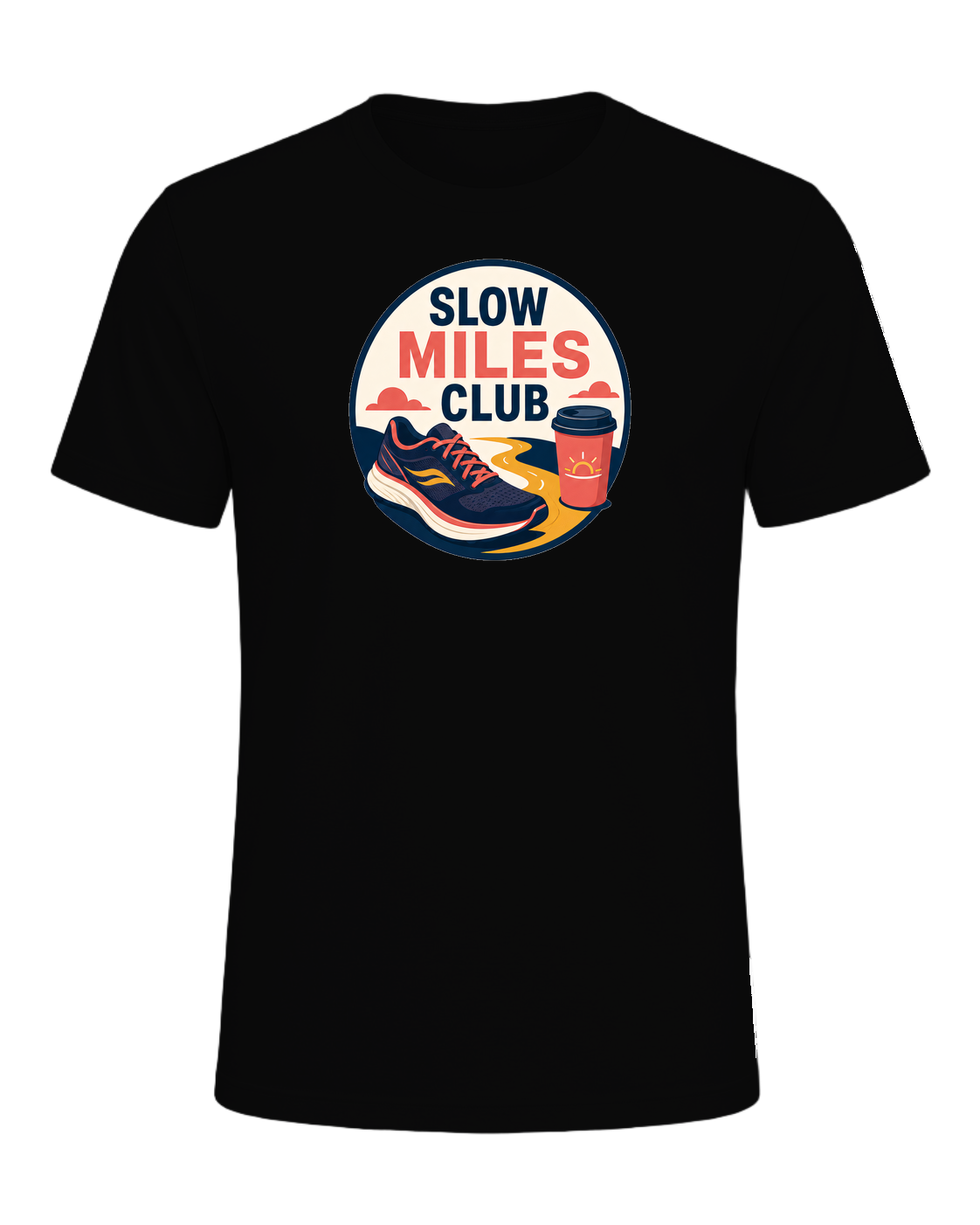 SLOW MILES CLUB — Black