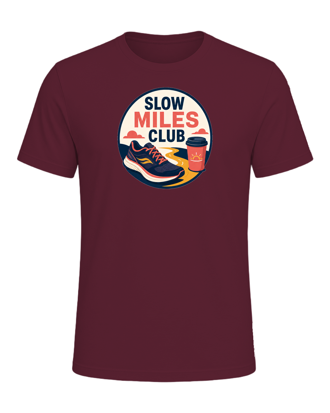 SLOW MILES CLUB — Maroon