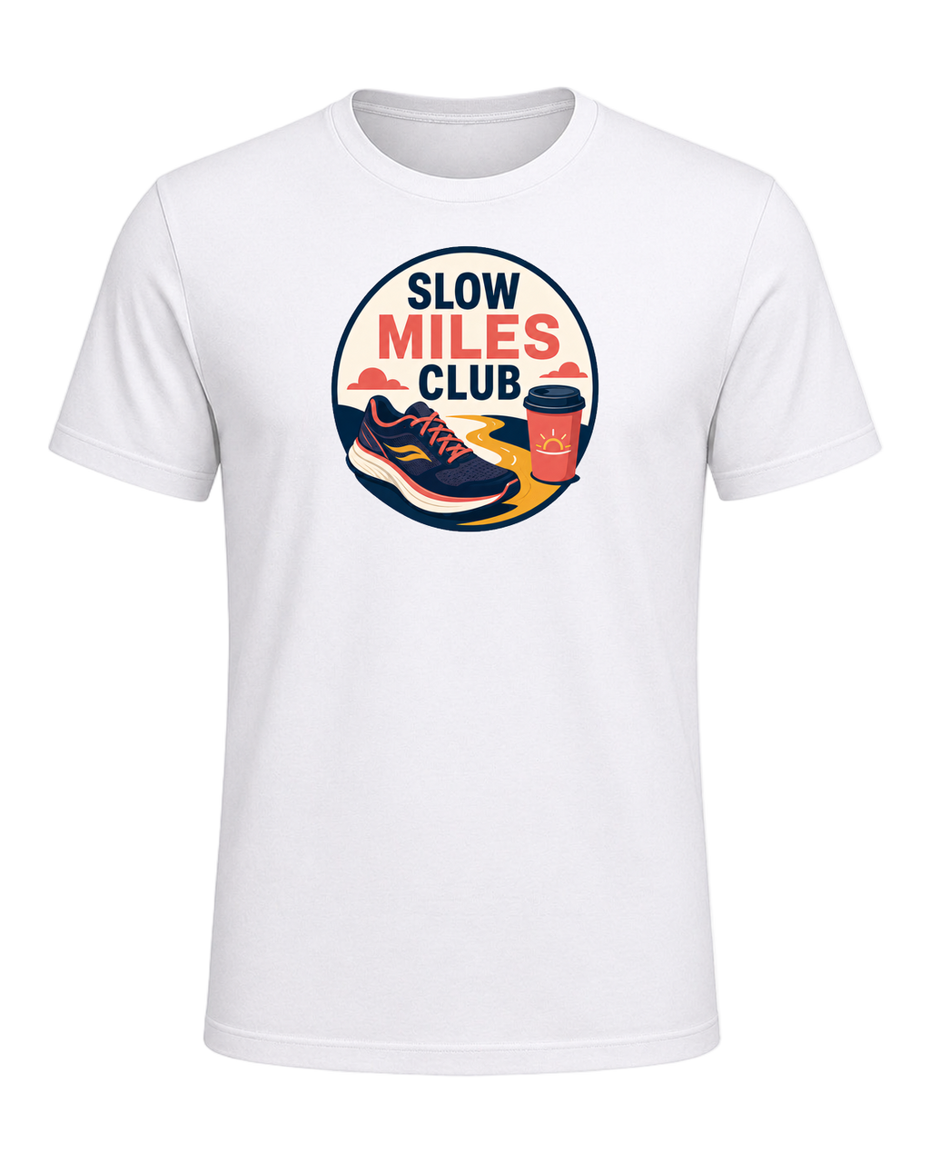 SLOW MILES CLUB — White