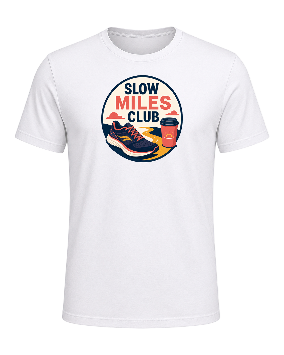 SLOW MILES CLUB — White