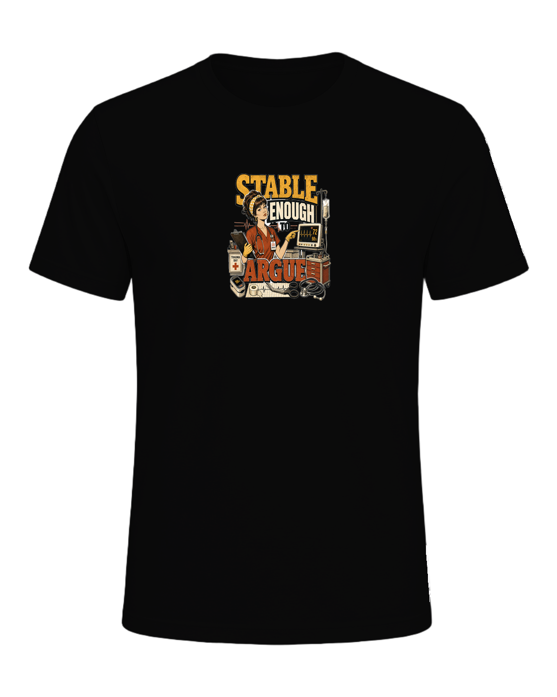 Stable enough to argue — Black