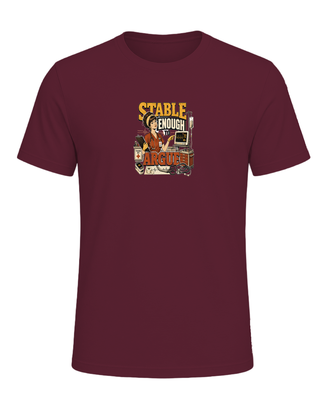 Stable enough to argue — Maroon