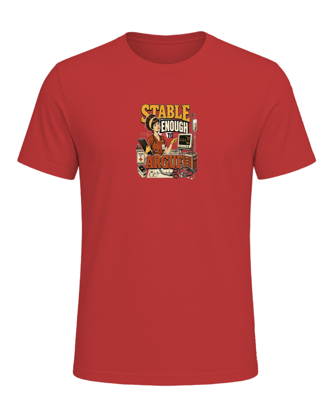 Stable enough to argue — Red