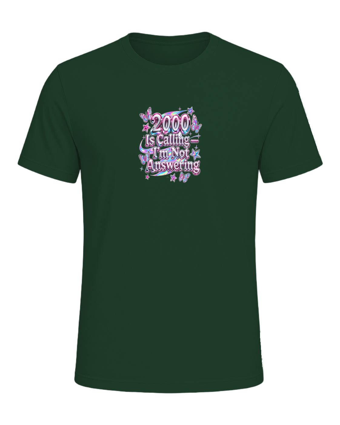 Y2K Chrome Style — Forest