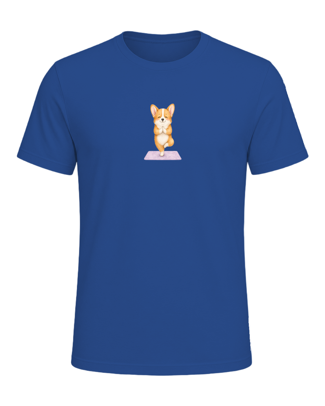Corgi + Yoga — Royal