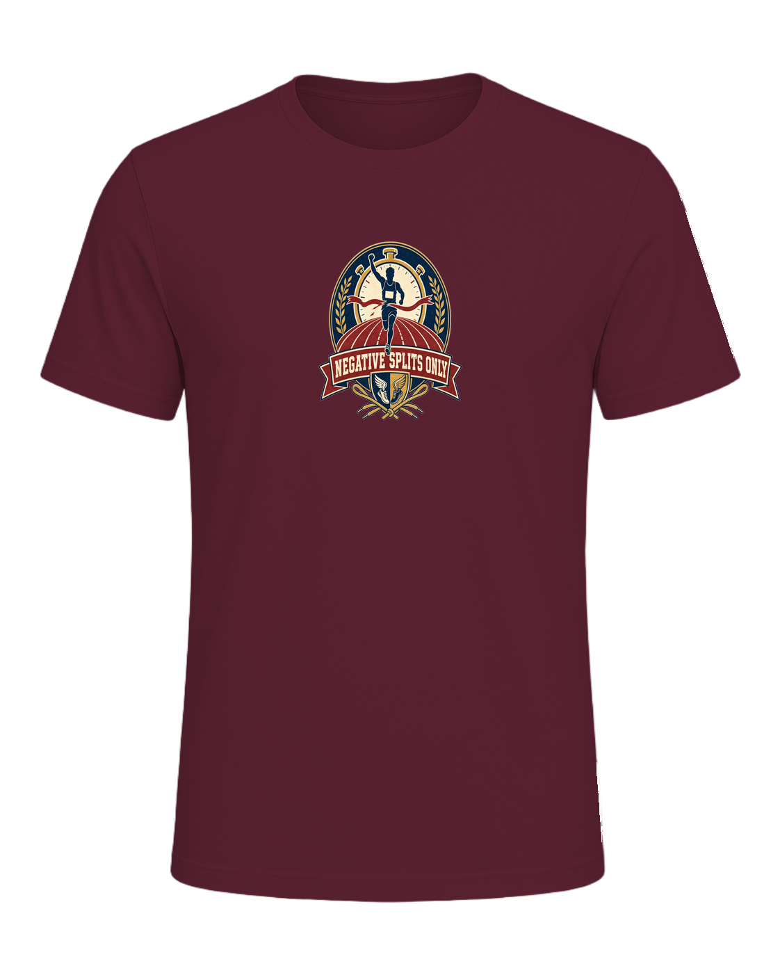 NEGATIVE SPLITS ONLY — Maroon