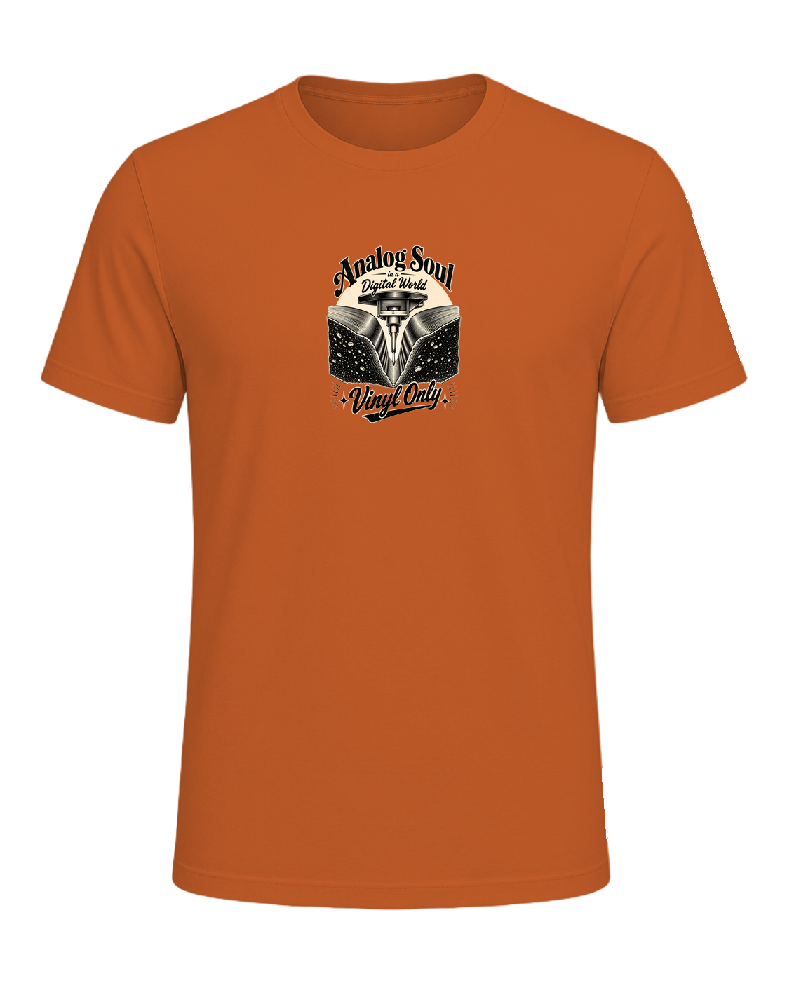 Vinyl Record Collector — Orange