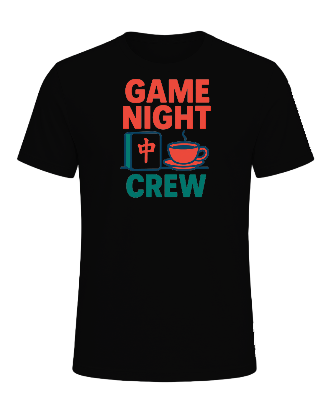 GAME NIGHT CREW — Black