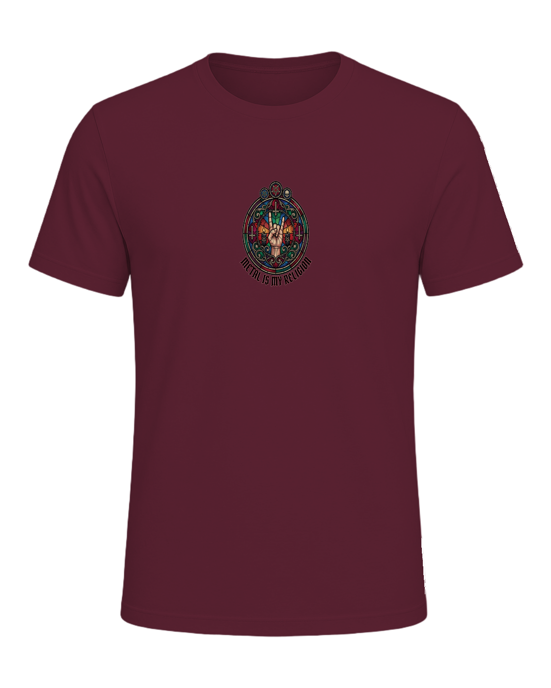 Metal Head Identity — Maroon
