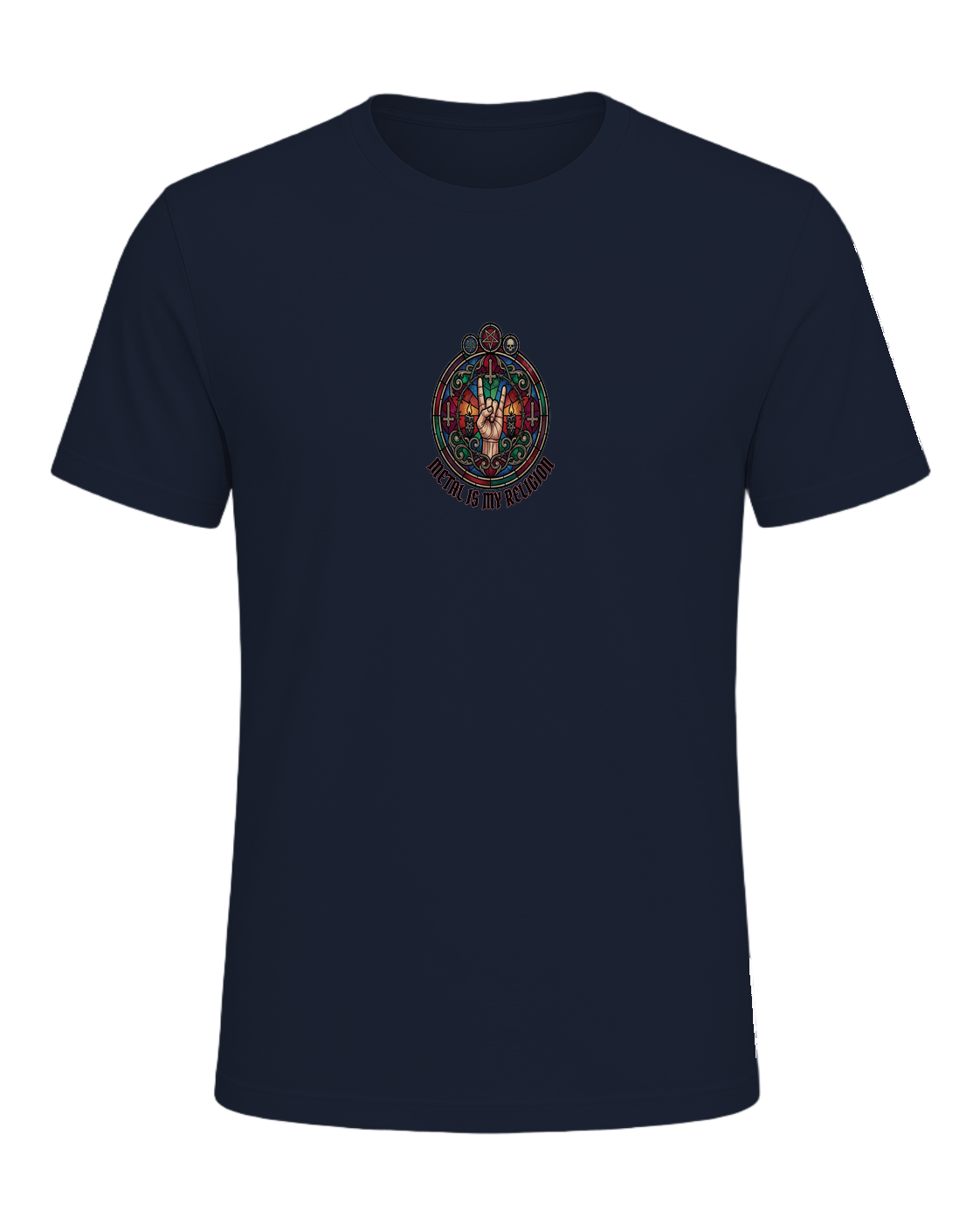 Metal Head Identity — Navy