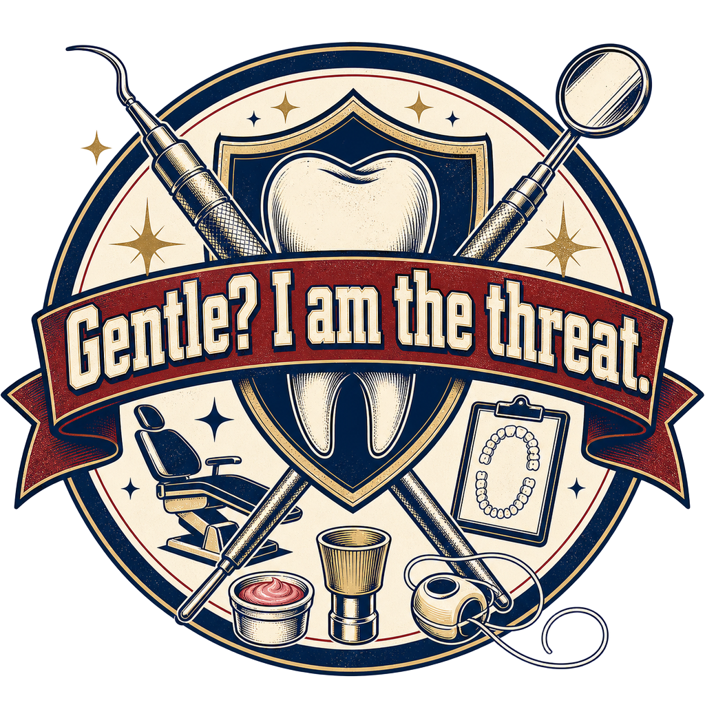 Gentle? I am the threat.