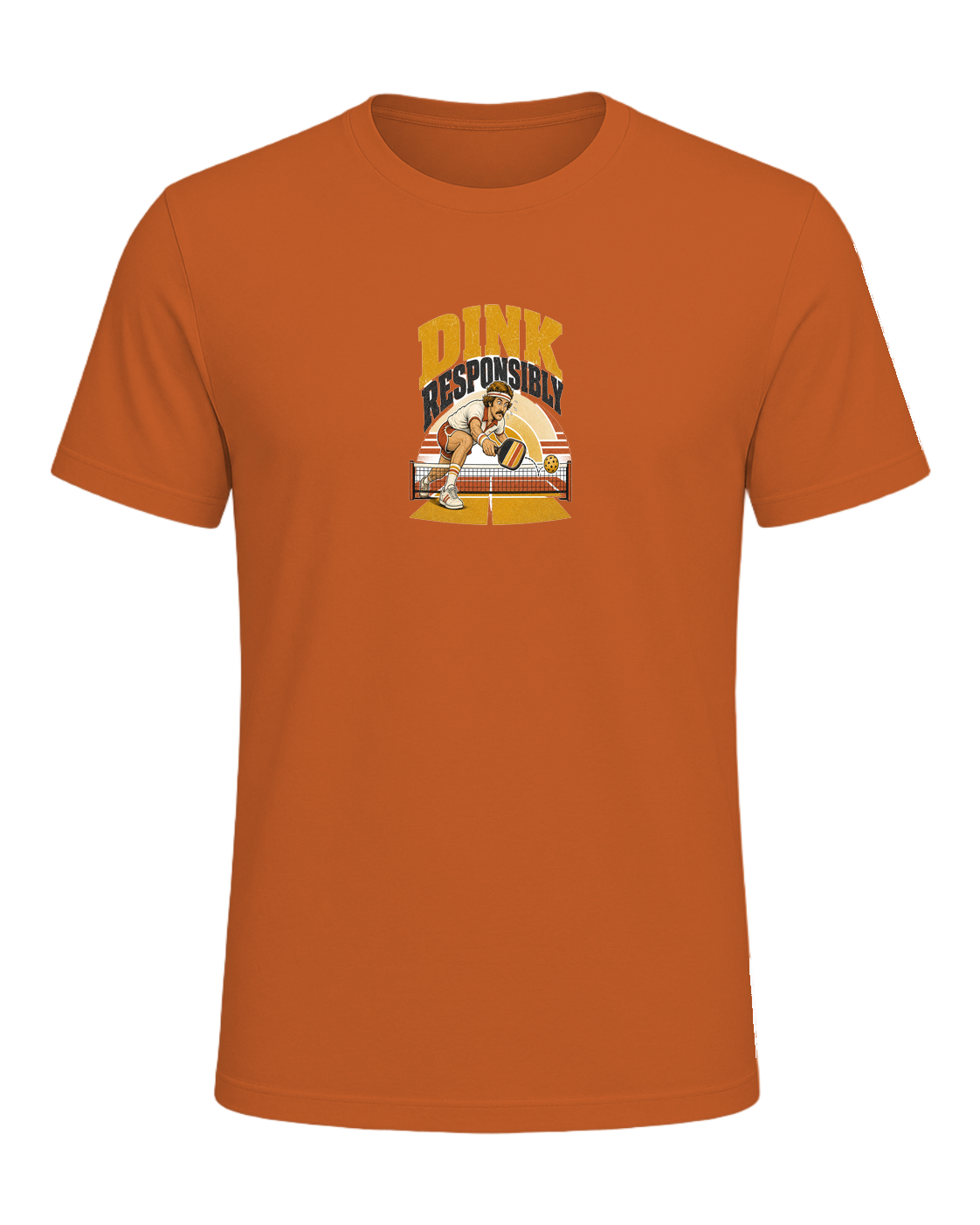 DINK RESPONSIBLY — Orange