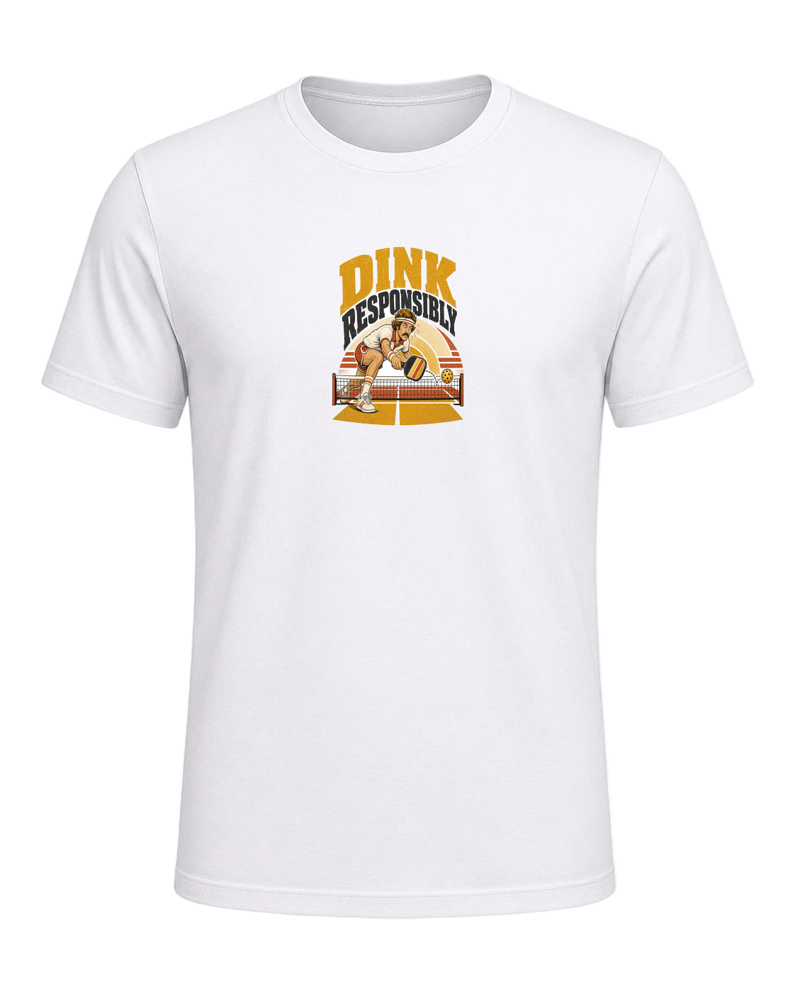 DINK RESPONSIBLY — White