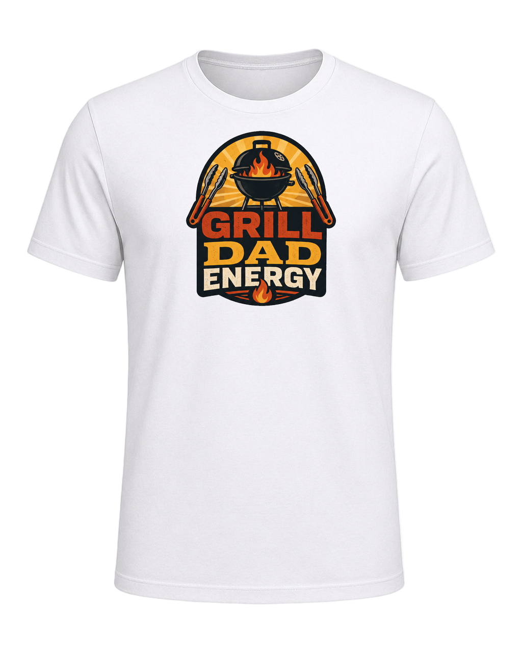 GRILL DAD ENERGY — White