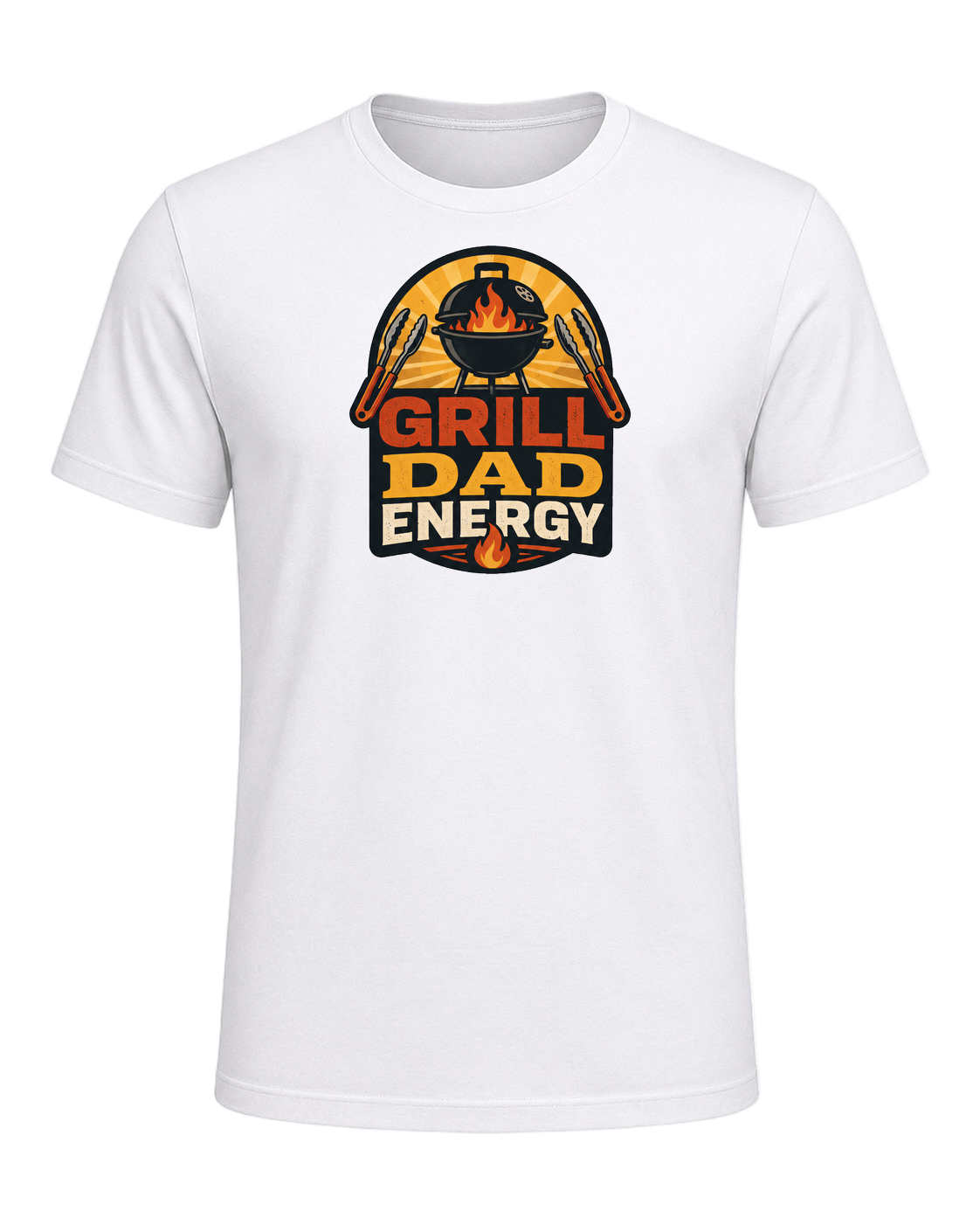 GRILL DAD ENERGY — White