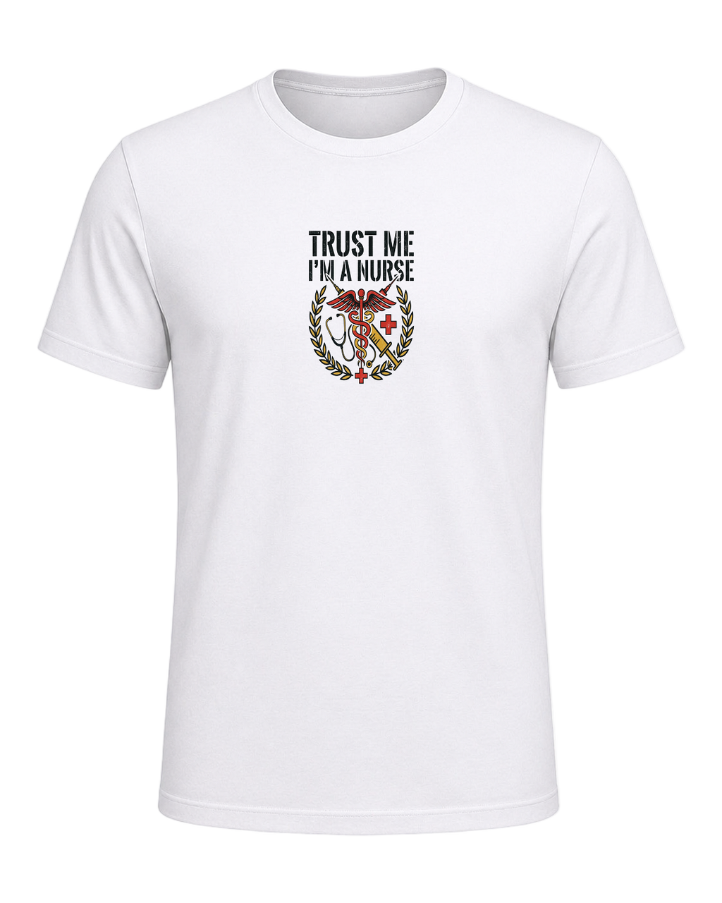 TRUST ME I'M A NURSE — White