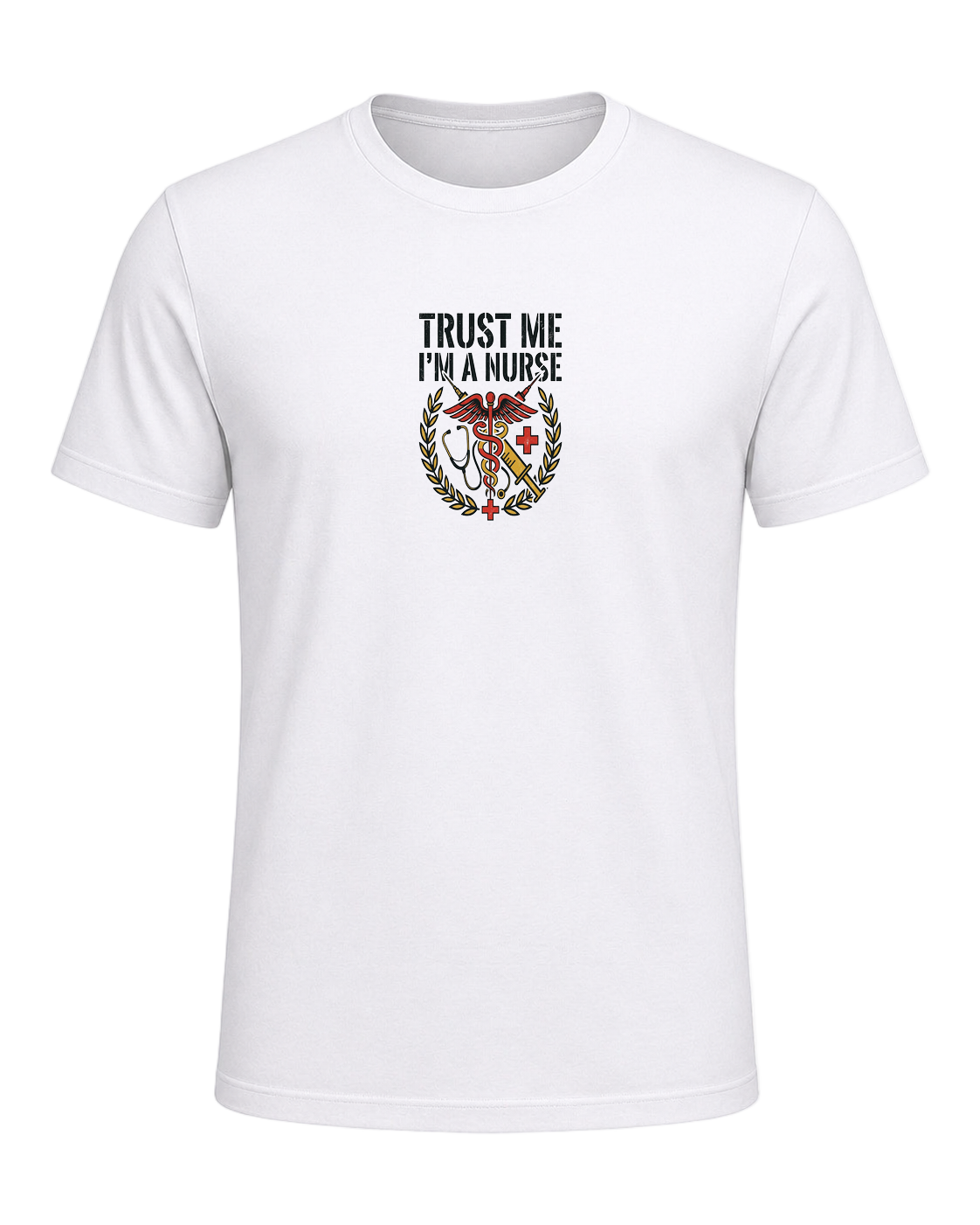 TRUST ME I'M A NURSE — White