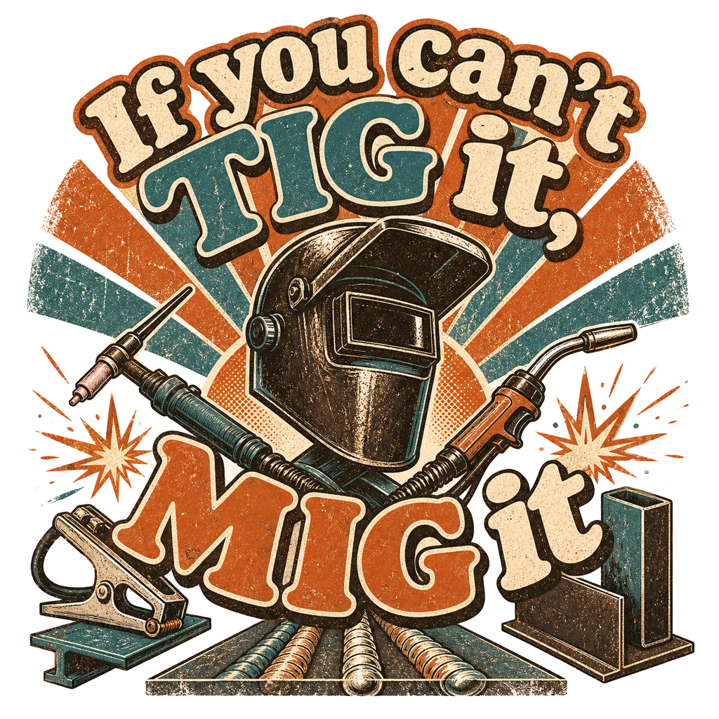 If you can't TIG it, MIG it