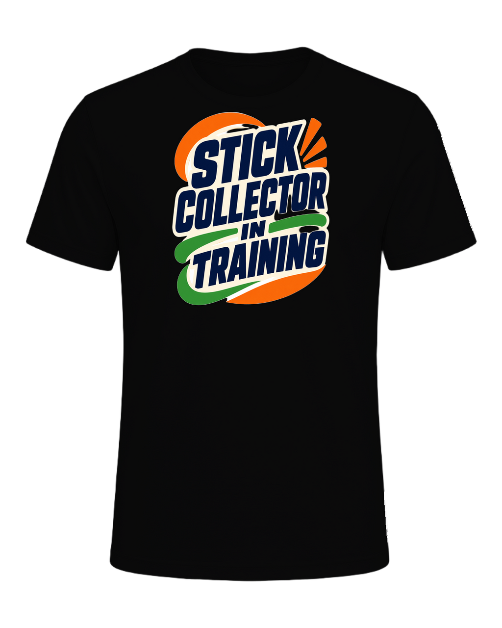 STICK COLLECTOR IN TRAINING — Black