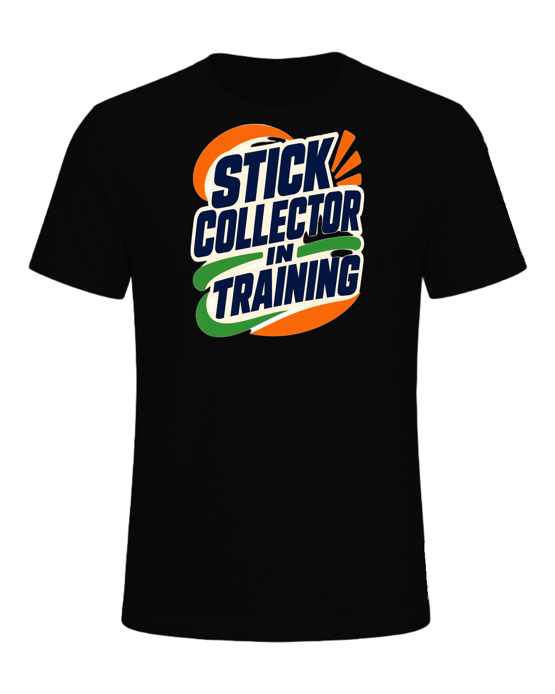 STICK COLLECTOR IN TRAINING — Black
