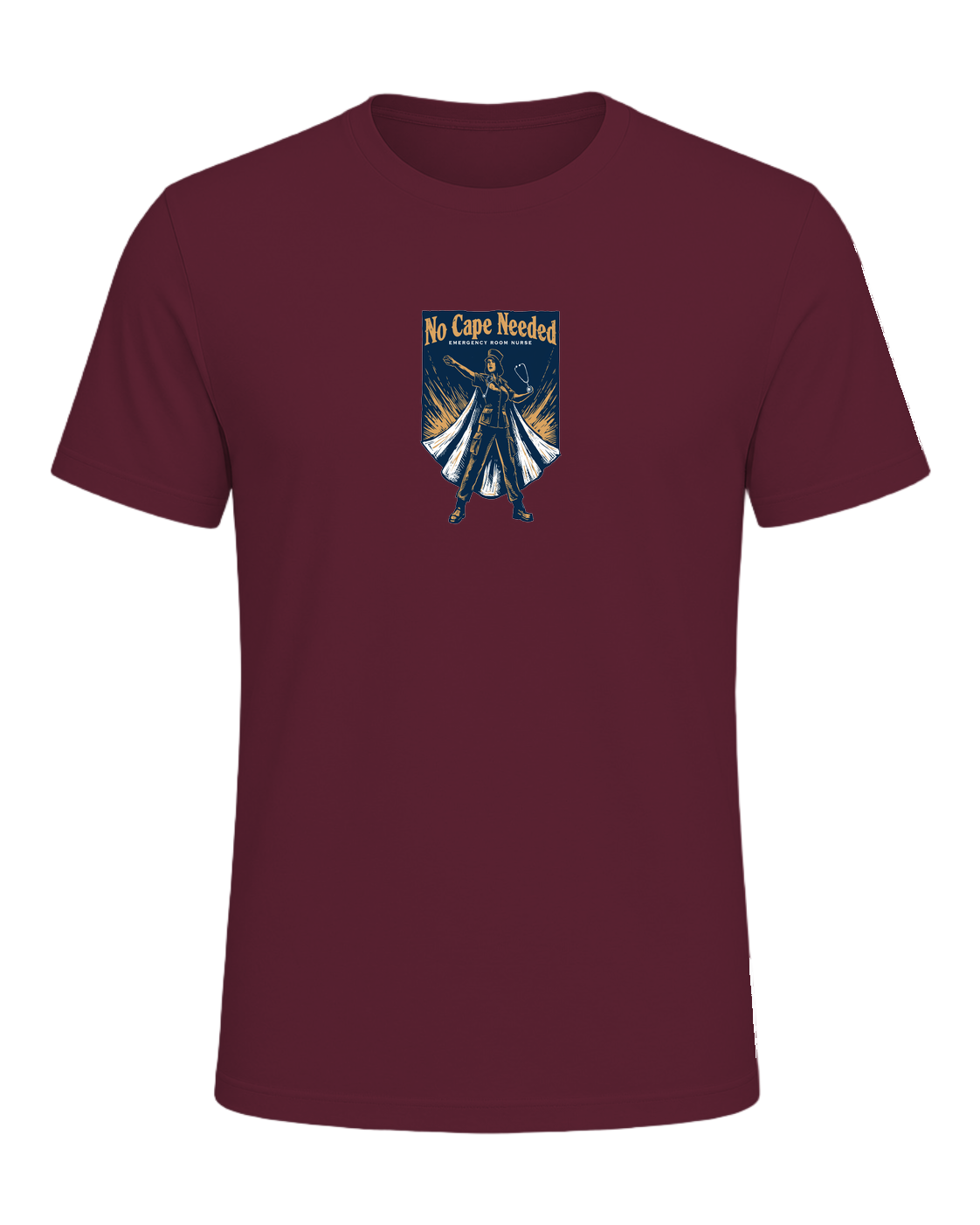 ER Nurse Superhero — Maroon