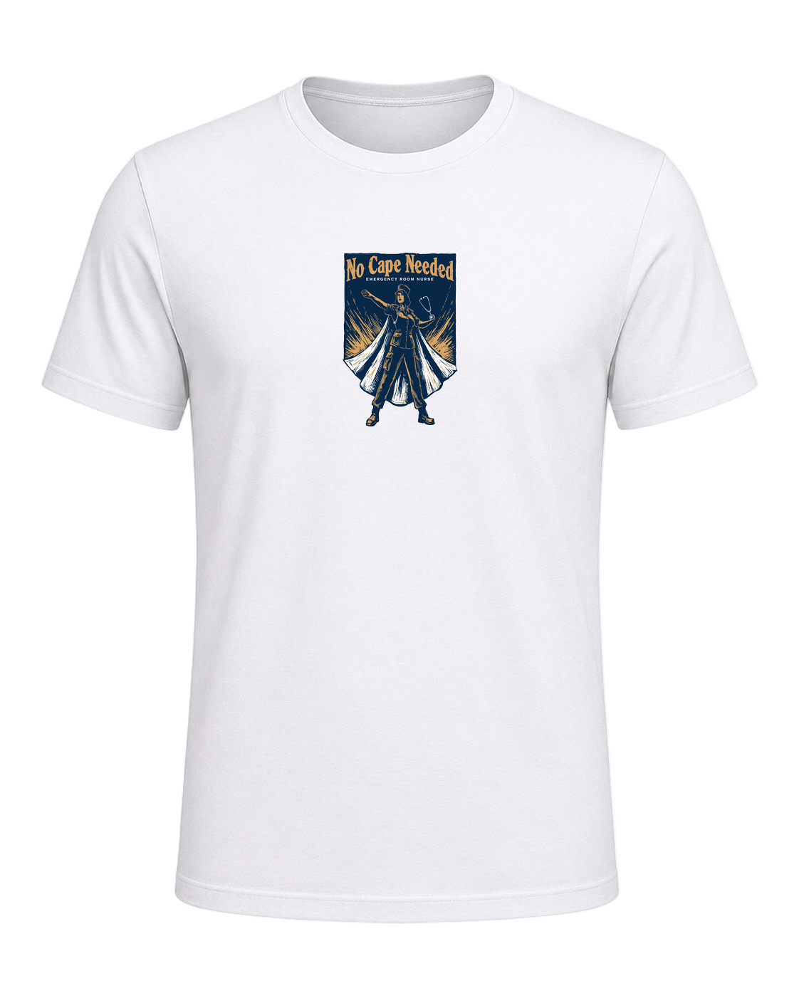 ER Nurse Superhero — White