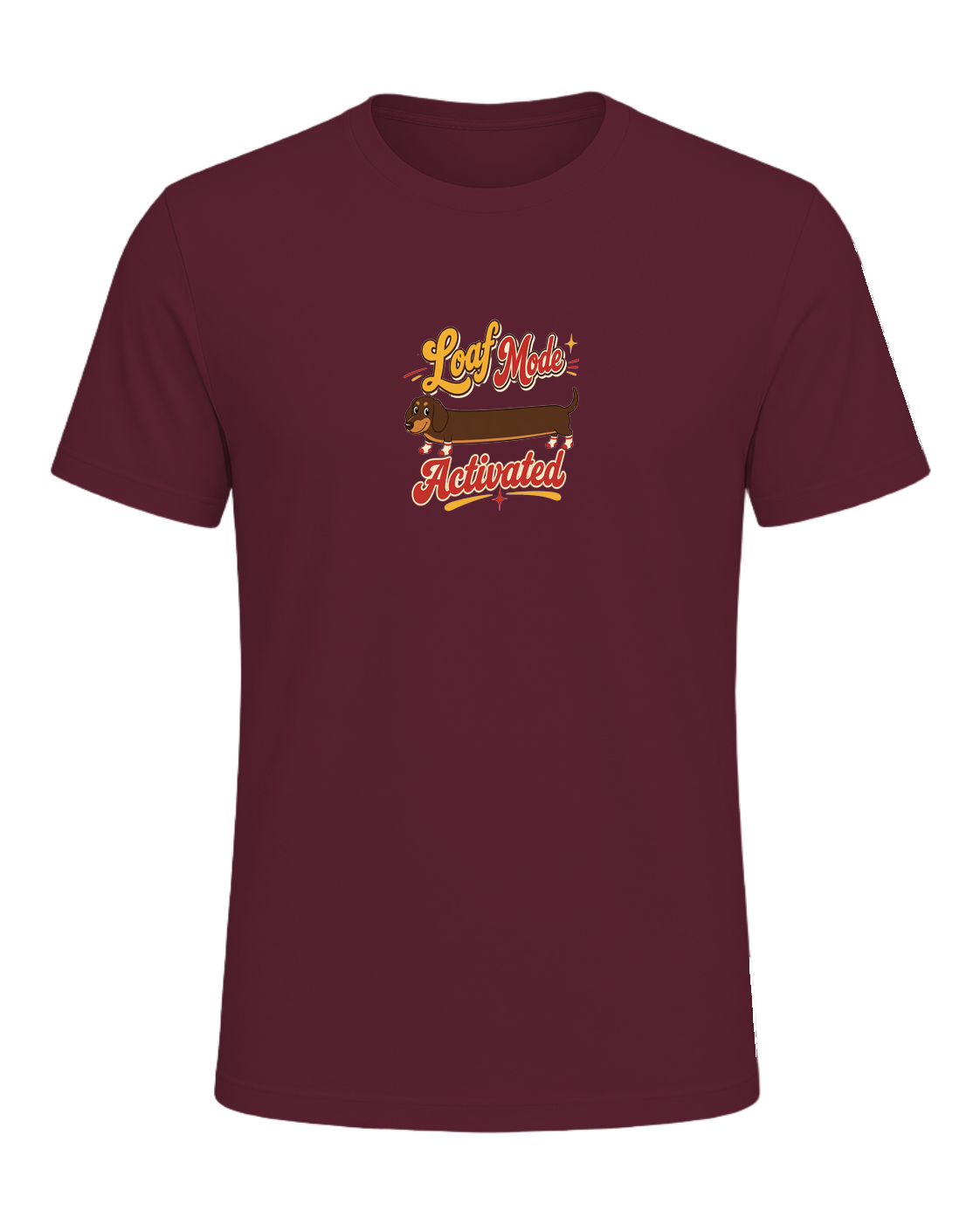 Dachshund Sausage Dog Humor — Maroon