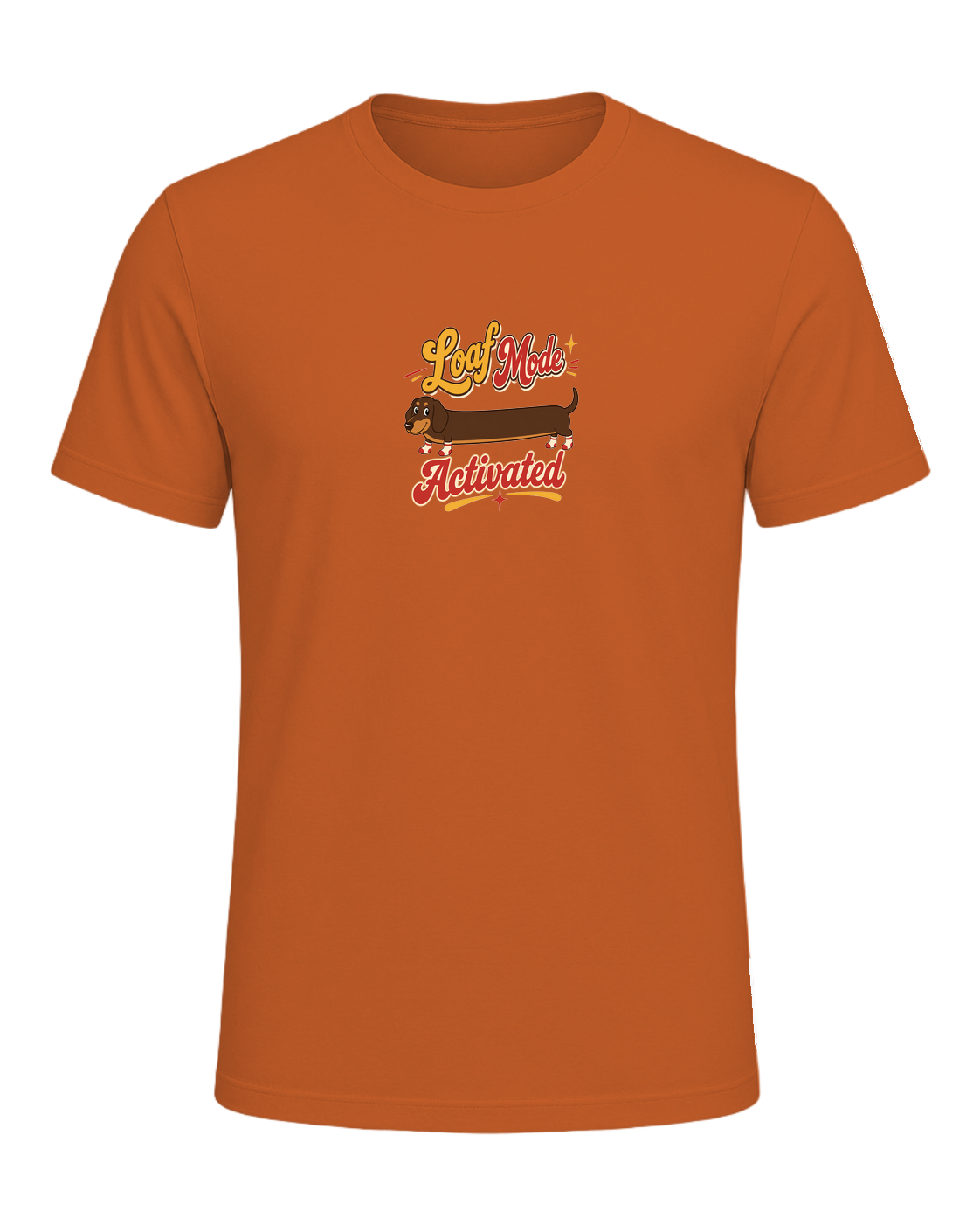 Dachshund Sausage Dog Humor — Orange