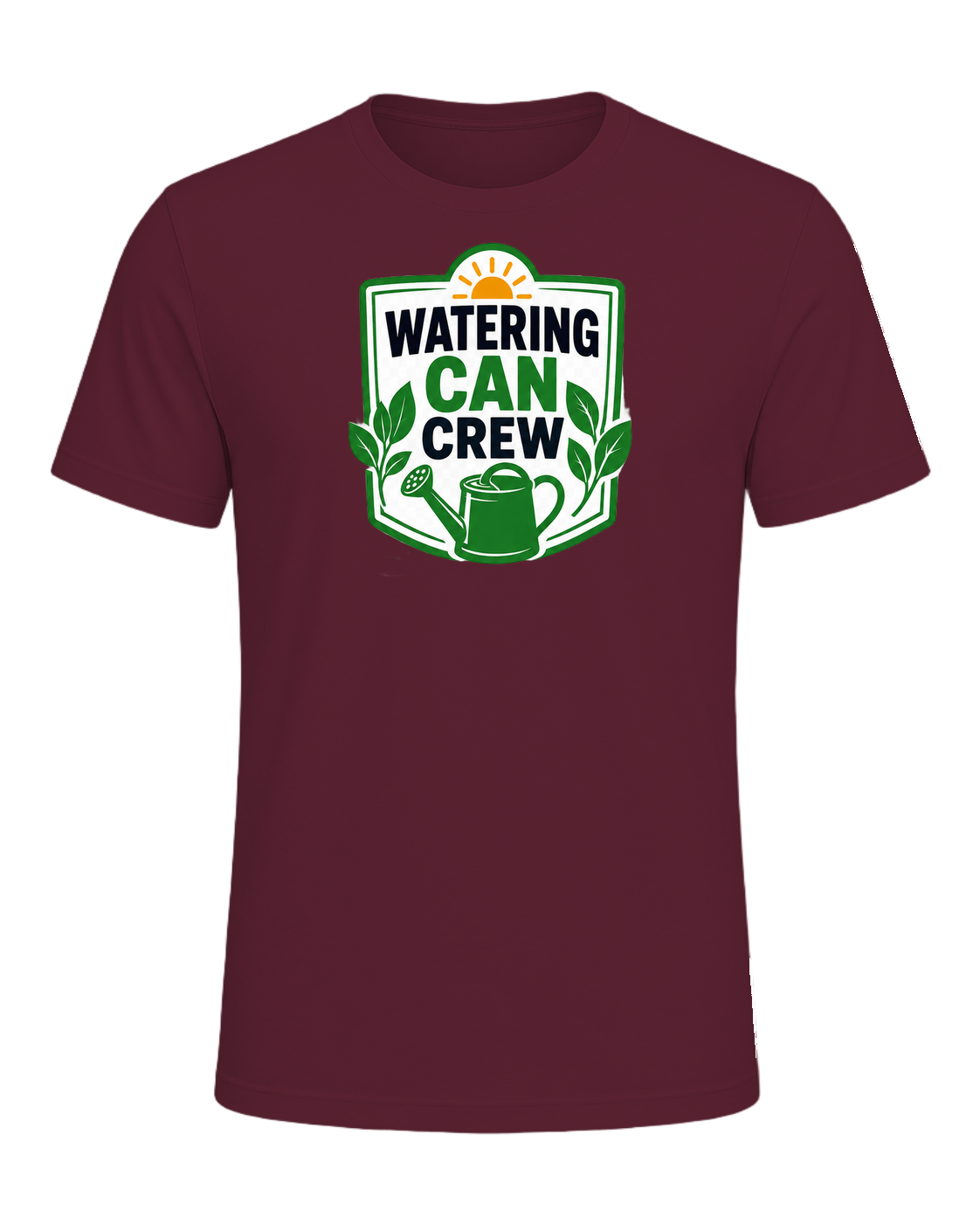 WATERING CAN CREW — Maroon