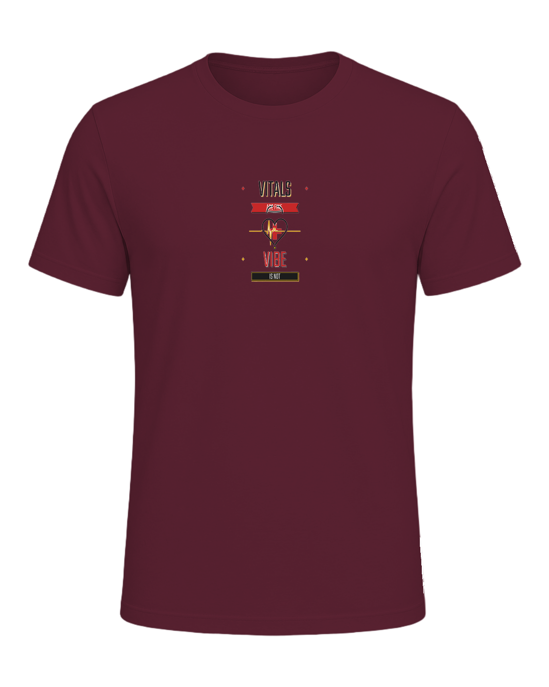 Vitals are fine, vibe is not — Maroon
