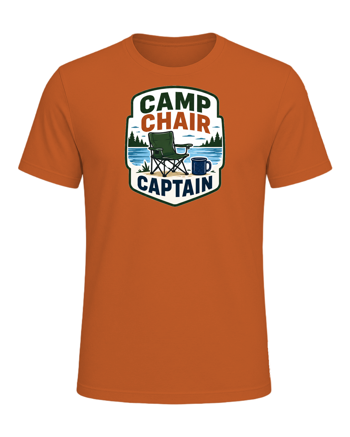 CAMP CHAIR CAPTAIN — Orange
