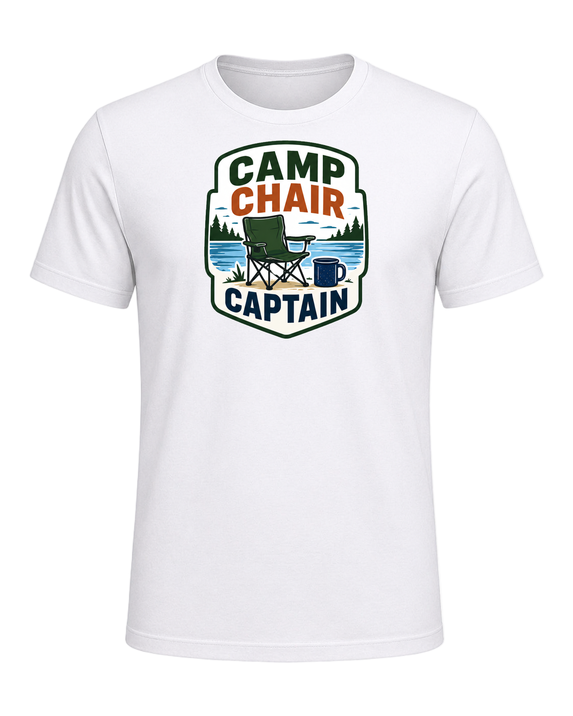 CAMP CHAIR CAPTAIN — White