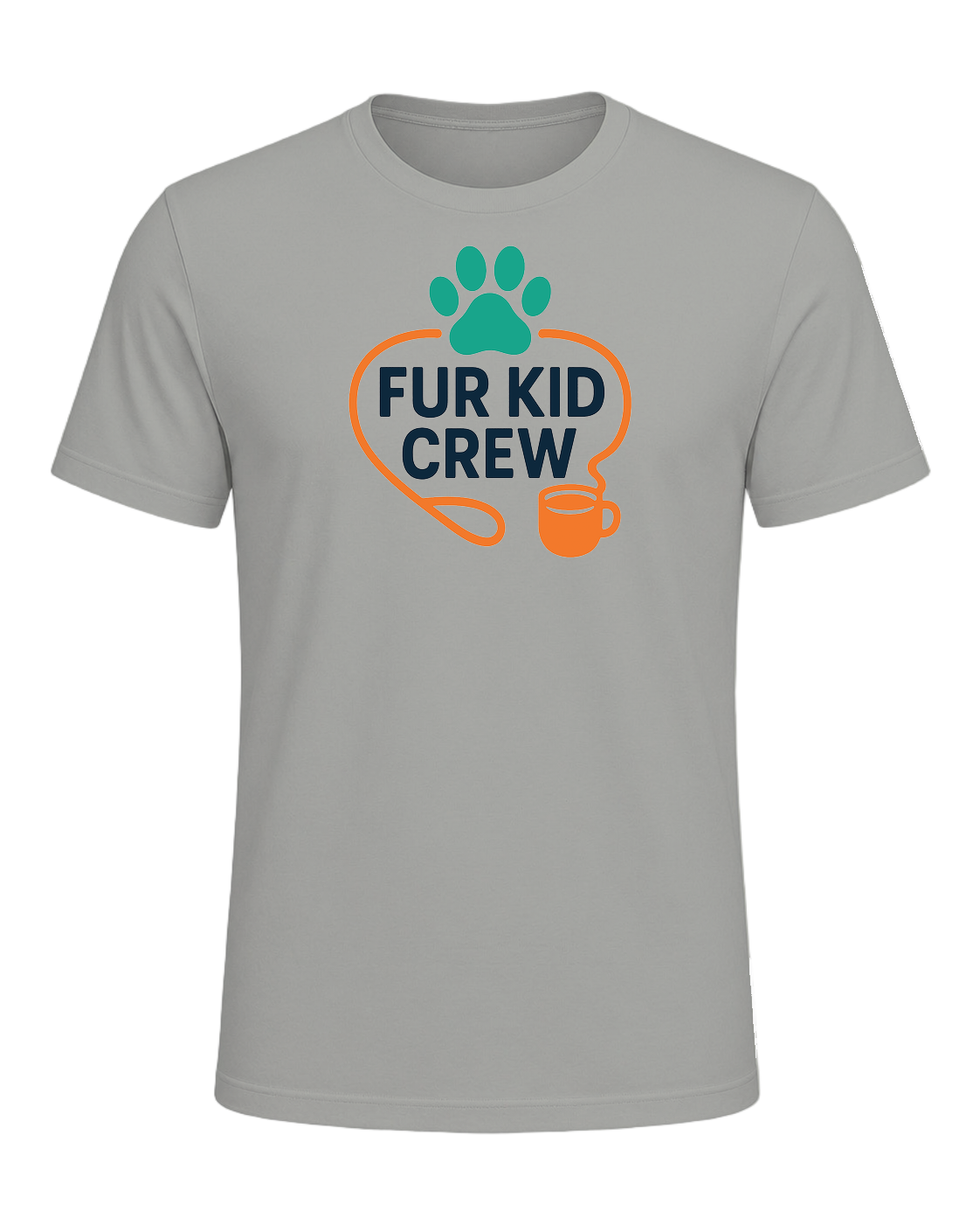 FUR KID CREW — Gray