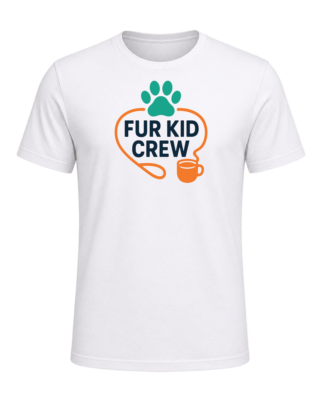 FUR KID CREW — White