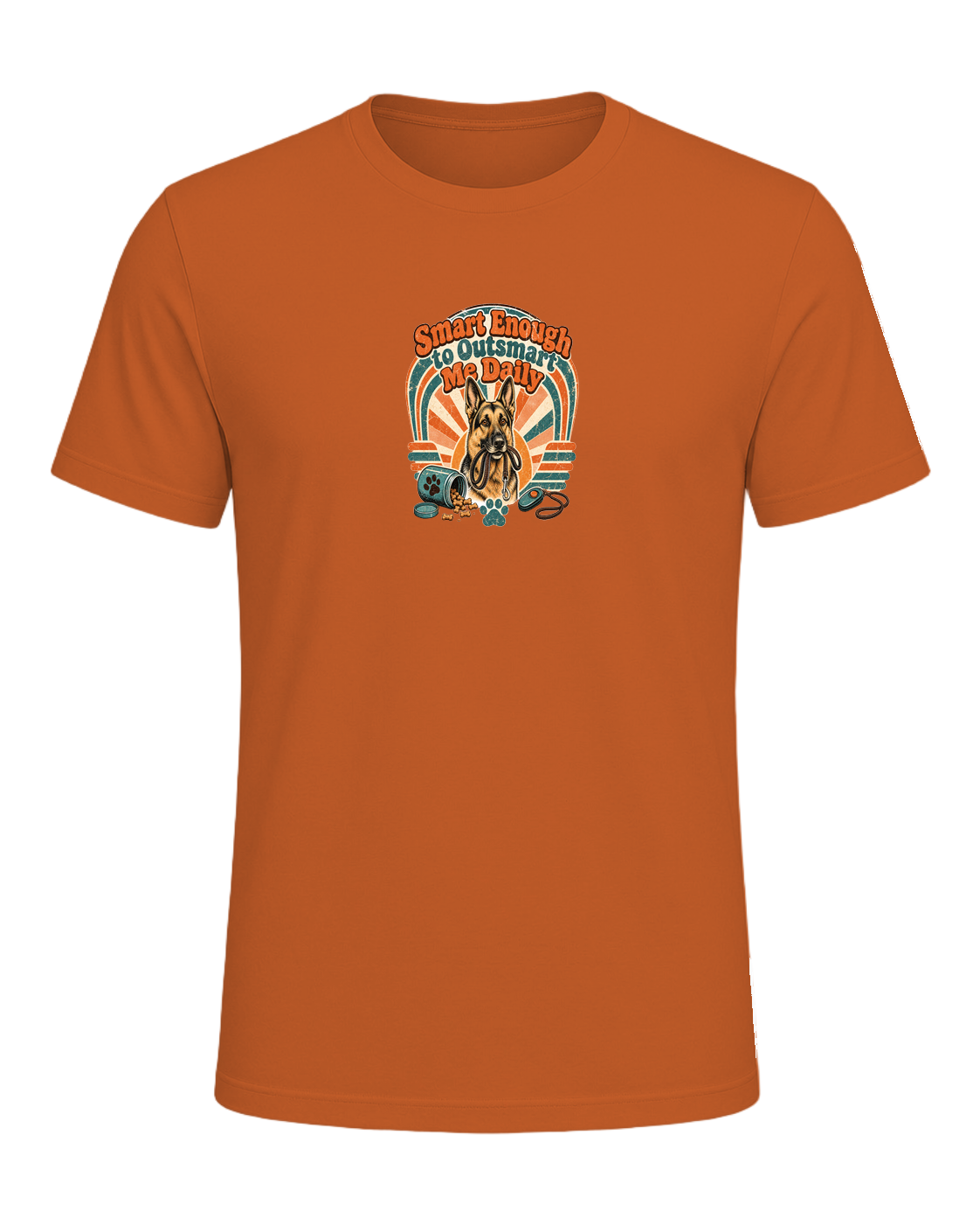 Smart Enough to Outsmart Me Daily — Orange