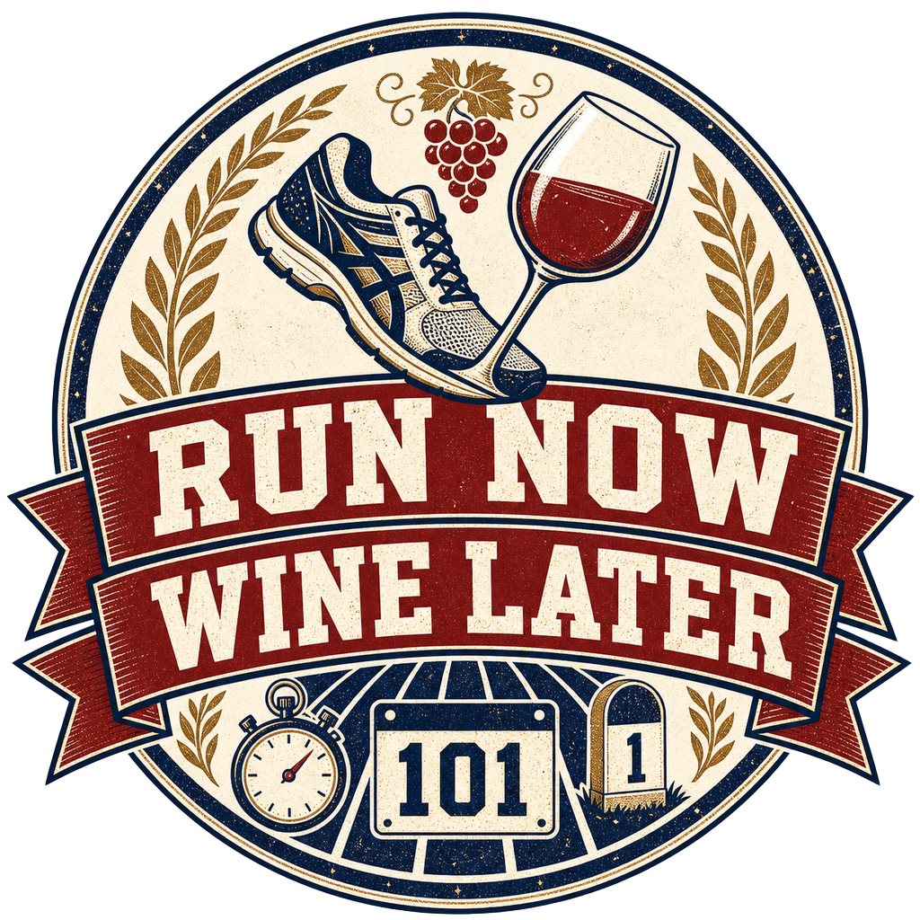 RUN NOW WINE LATER