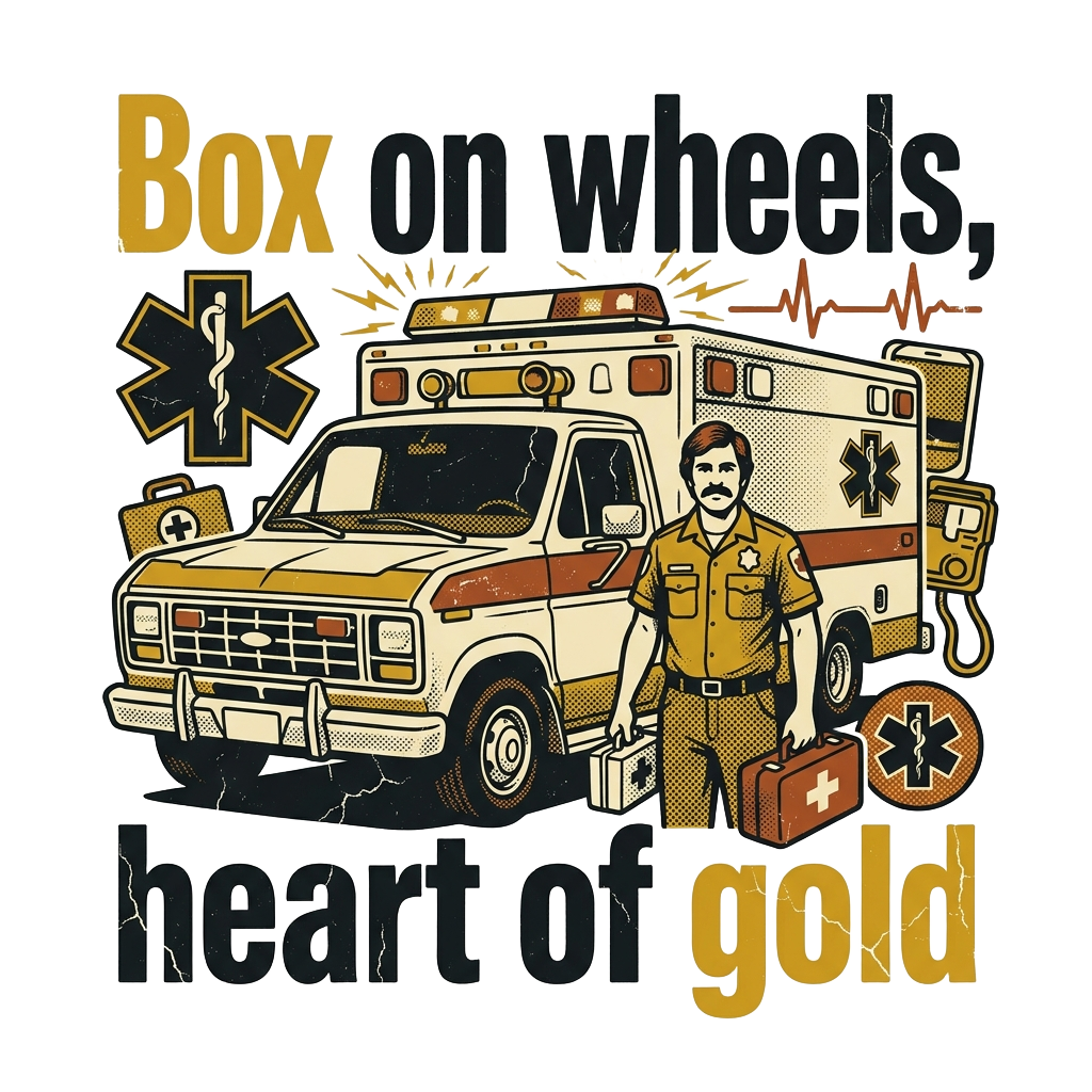 Box on wheels, heart of gold