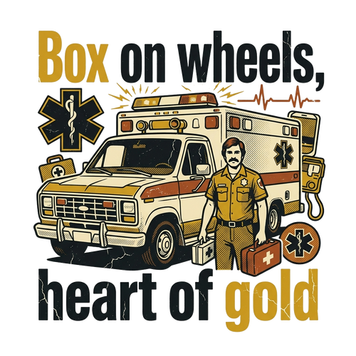 Box on wheels, heart of gold