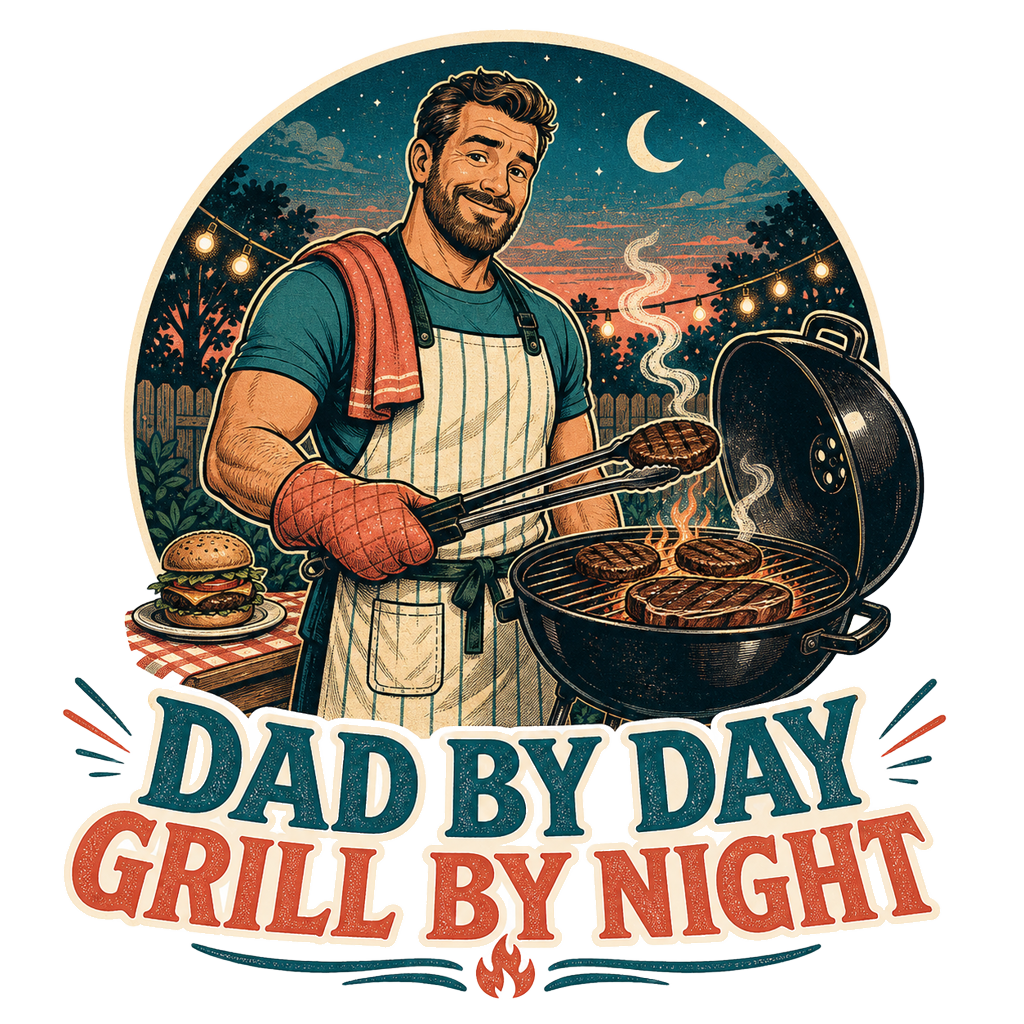 DAD BY DAY GRILL BY NIGHT
